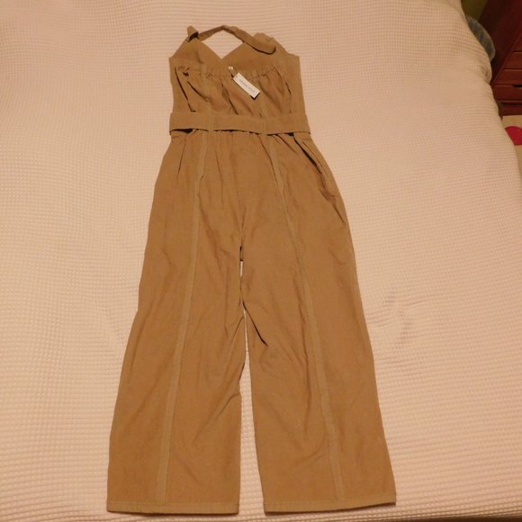 Corduroy Wide Leg Jumpsuit by Yannik MAKING THE CUT sz 2X NWT - Picture 10 of 13